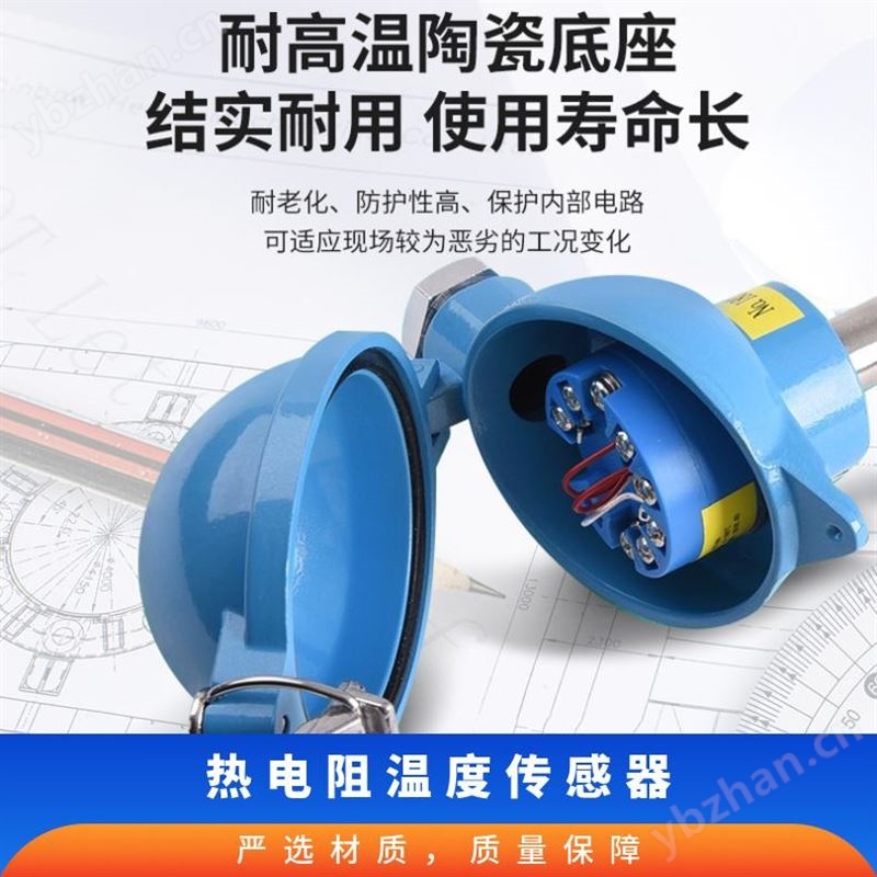 防爆温度传感器PT100 WZPK-138 隔爆热电阻0~150度250℃300 M27*2