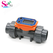 ZJPVC-BT01-DN25 ~ ZJPVC-BT01-DN80 （电池数显流量计）