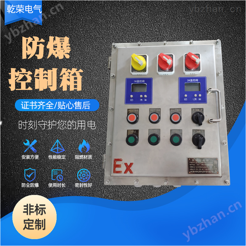 加热炉反吹风机机旁防爆控制箱   厂家直销