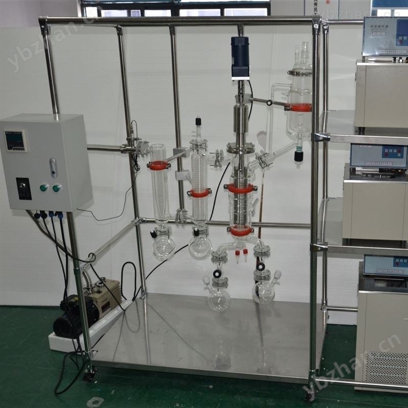 旋转薄膜蒸发AYAN-F100高沸点分子蒸馏仪 高温热分析仪