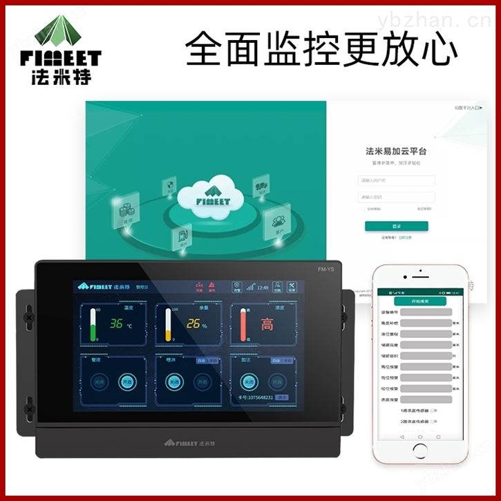 法米特醇基燃料物联网厨房安全监控仪