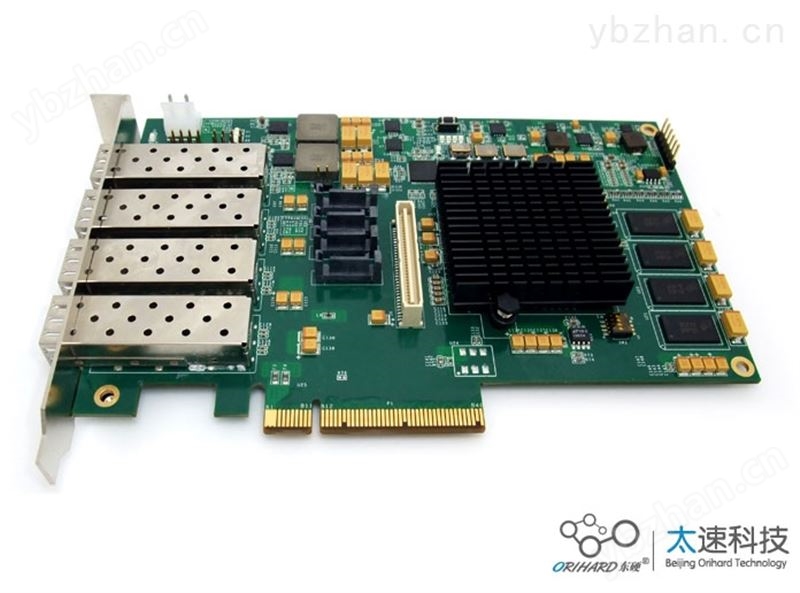 FPGA K7 XC7K325T PCIeX8 四路光纤卡 图像采集卡