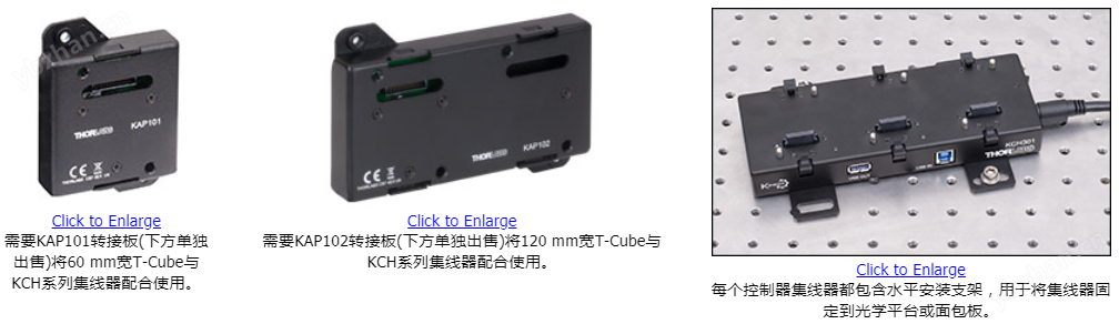 Thorlabs USB控制器集线器 森泉光电