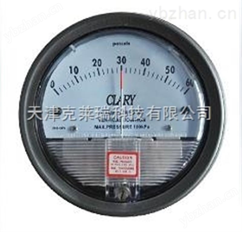 圆形气体60Pa压差表现货 压差计