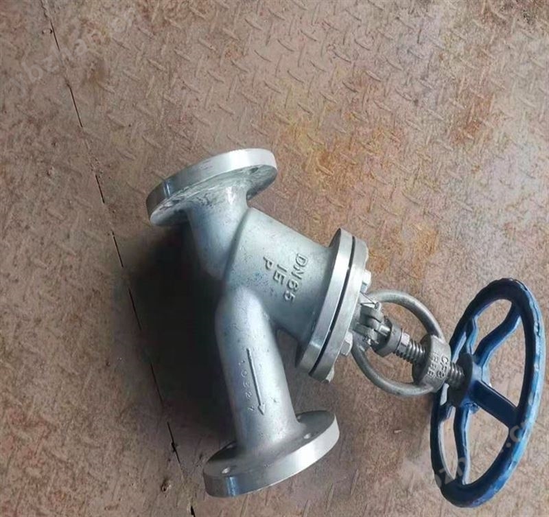 良工阀门京蝶直流式法兰硬密封柱塞阀