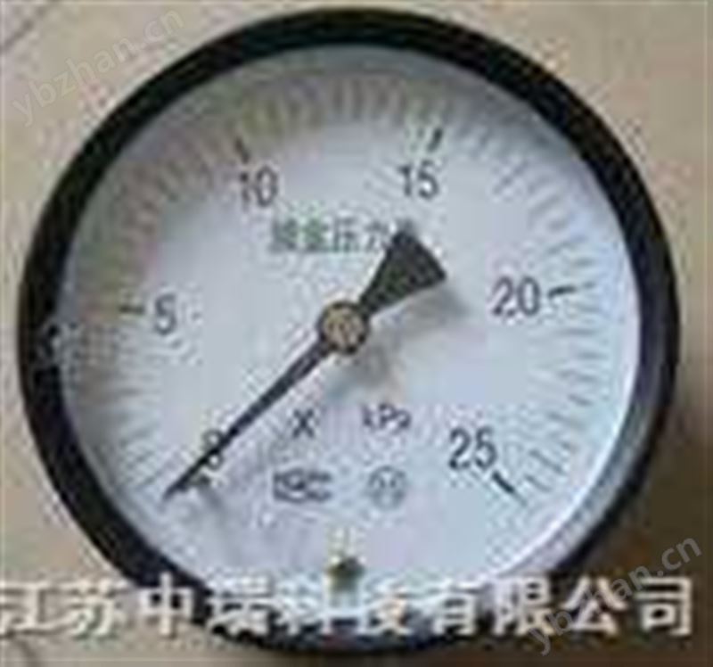 膜盒压力表