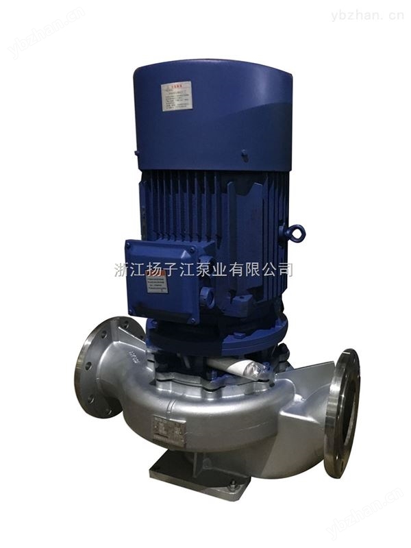 ISG IRG立式管道泵 管道离心泵 ISG100-125A冷热水循环泵
