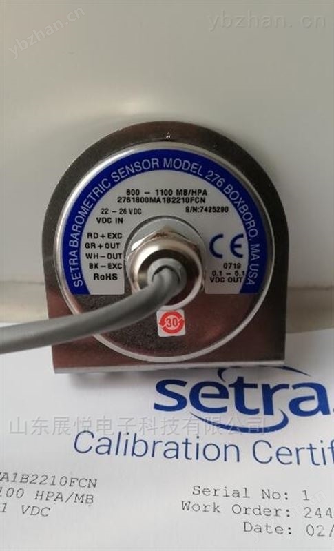 setra 2761800MA1B2210FCN大气压传感器