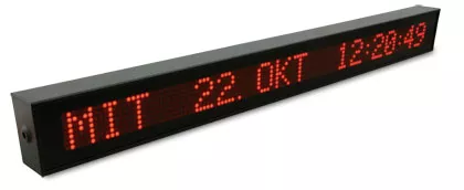50mm LED / NTP 显示时间和日期