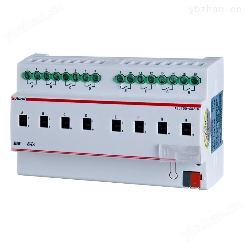 8路智能照明系统开关驱动器支持手动操作 LED驱动器
