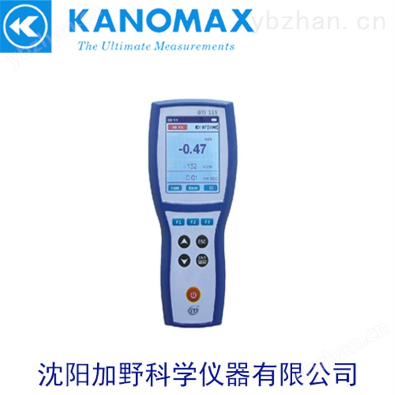 加野KANOMAX微差压计/表GTI 115 差压压力表