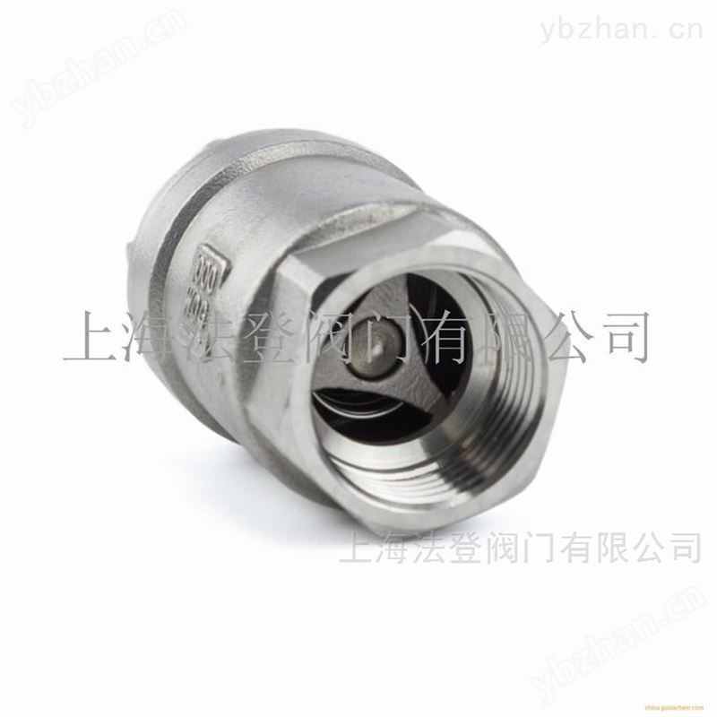 旋启式法兰止回阀不锈钢单向阀上海生产