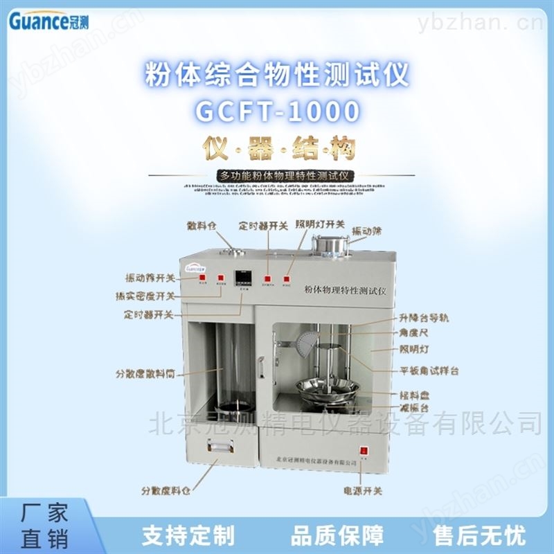 金属粉末流动性测试仪