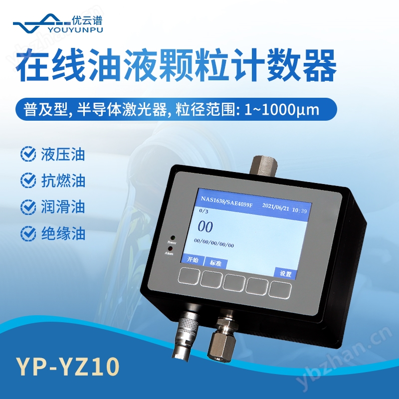 在线式油液颗粒计数器