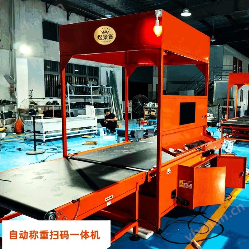 动态DWS自动称重扫码测体一体机快递电商