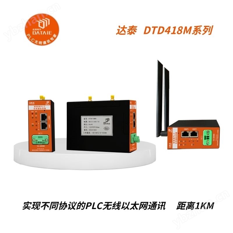 跨网段的plc如何通讯可以利用达泰无线网关