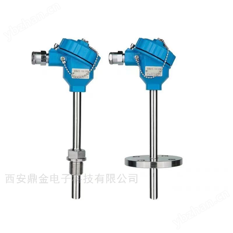 热电阻温度测量变送器螺纹法兰安装