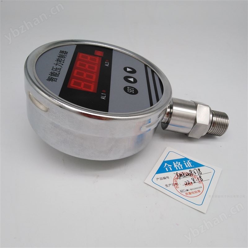 数显压力控制器(两路继电器及4~20mA)