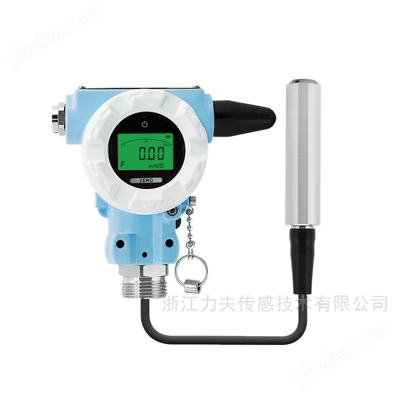 无线投入式液位传感器-4G液位计电池带显