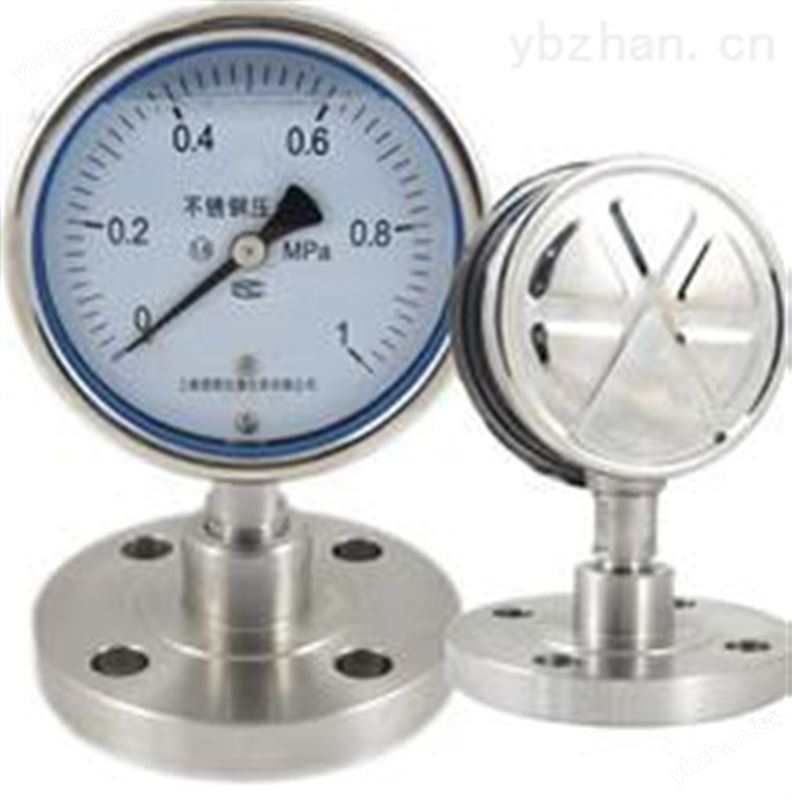 膜盒压力表\YE-100\-6-0KPA M20*1.5 1.5级/1.6级 径向