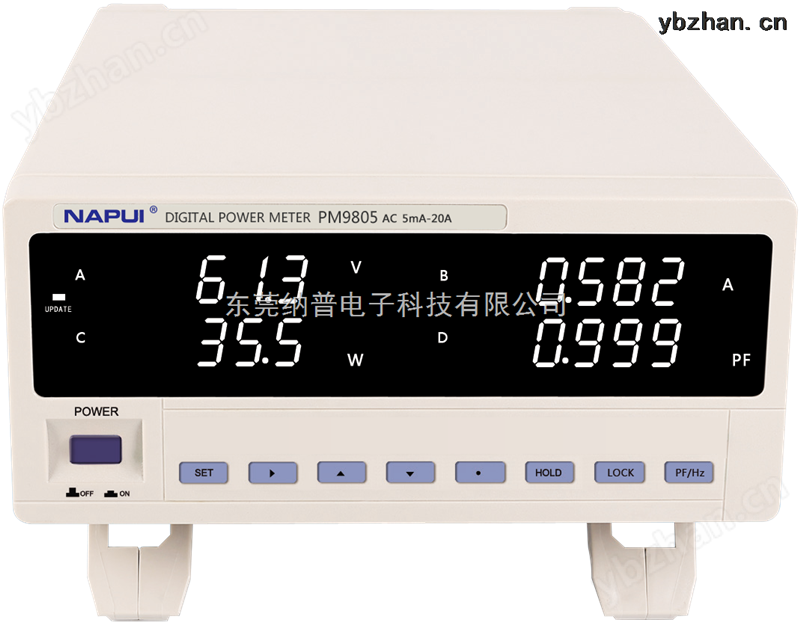 纳普PM9804电参数测量仪（交直流型）-功率测试仪 纳普交直流型电参数测量仪