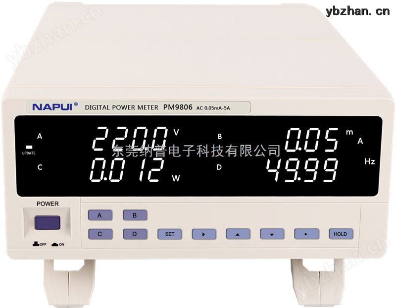 纳普PM9804电参数测量仪（交直流型）-功率测试仪 纳普交直流型电参数测量仪