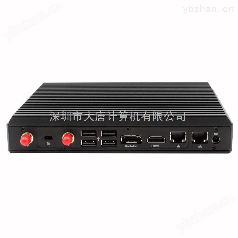 大唐X5L工控主机 双网口无风扇迷你电脑主机i5 7200U工业计算机 便携式工业PC