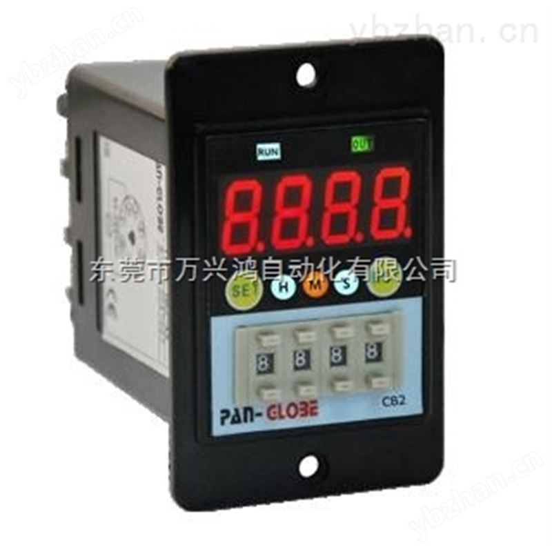 中国台湾泛达pan-globe仪器仪表 CB-2预置拨码4位计数器-计数表 公里计数器