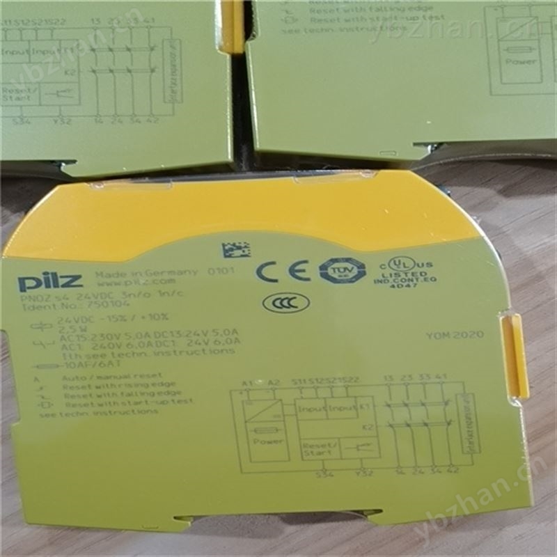 PILZ时间继电器工作原理750103