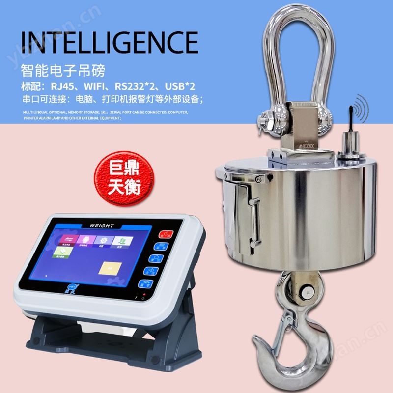 网口通讯带wifl电子吊秤
