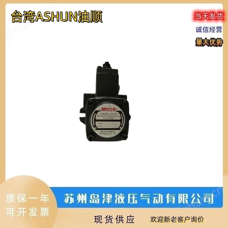 叶片泵 油顺高压叶片泵中国台湾ASHUN油顺
