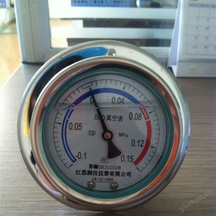 耐震真空压力表
