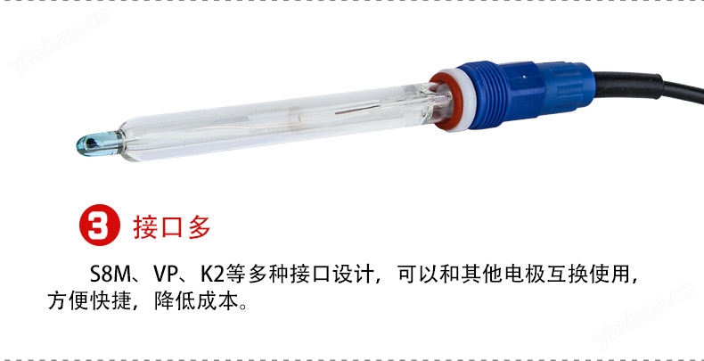 MIK-PH-5014玻璃电极 耐氢氟酸