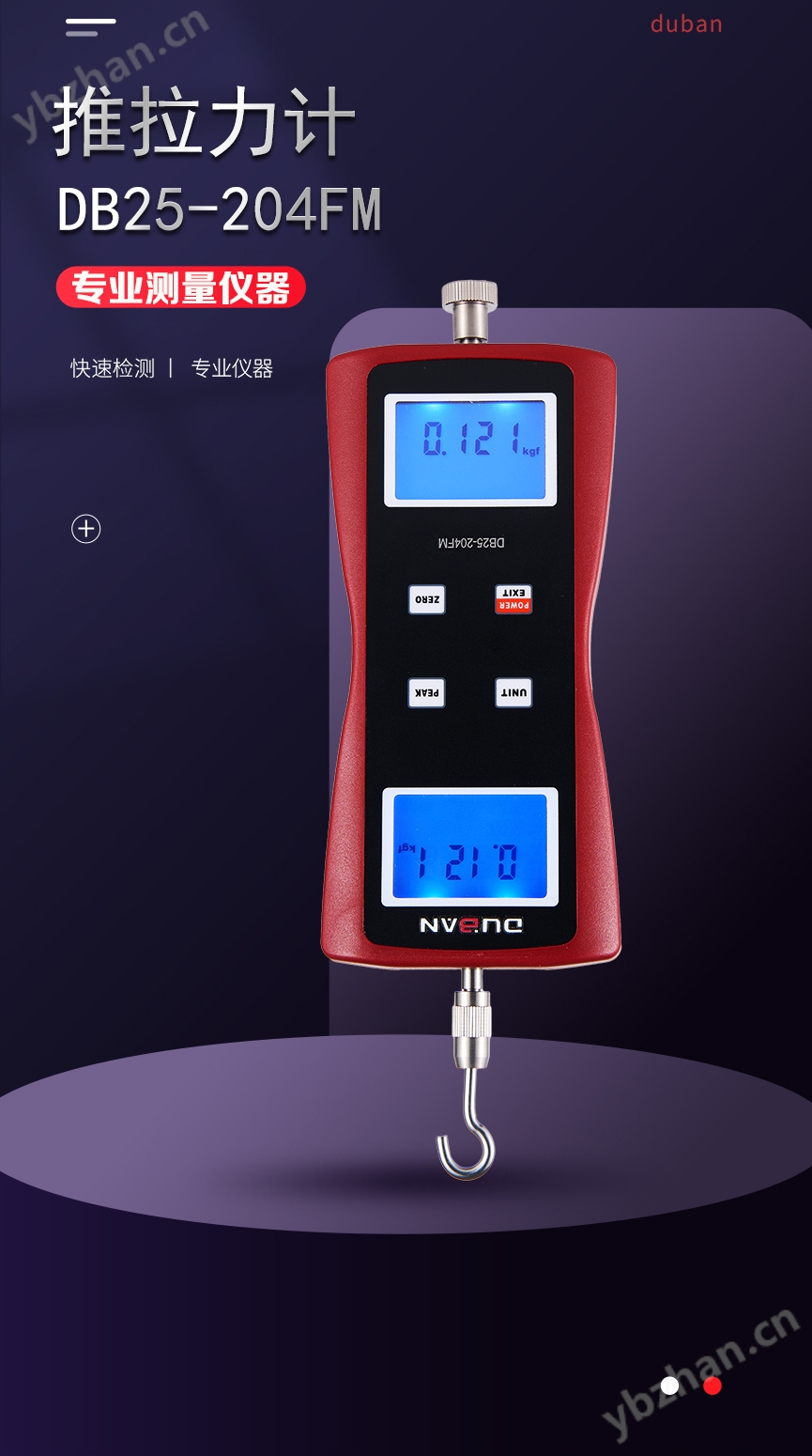 推拉力计 DB25-204FM-2N~500N