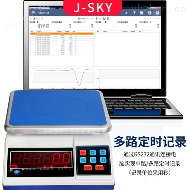 量程1.5kg大学实验室电子桌秤定制直通视窗