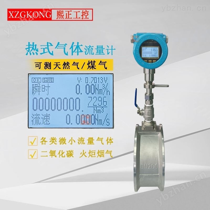热式气体质量流量计压缩空气氧气氮气天然气
