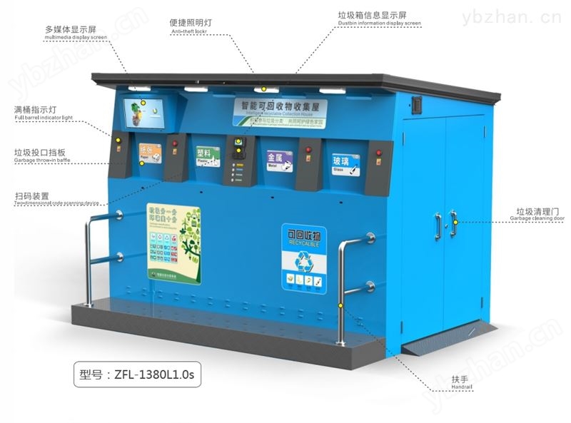武汉抗寒秤计量小区垃圾桶重量检测收费系统