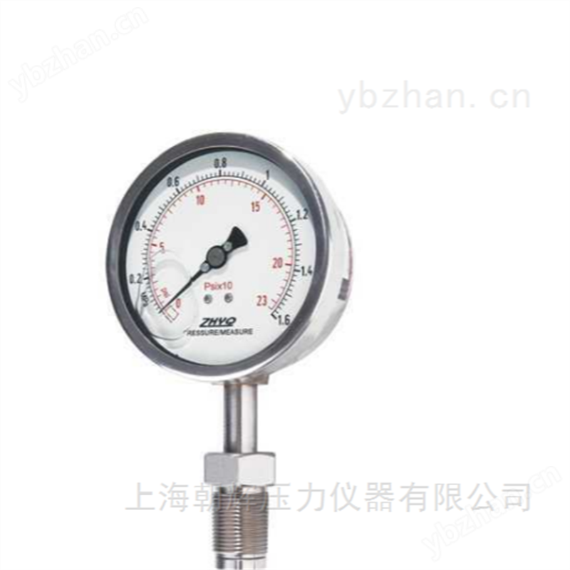 工业型隔膜压力表