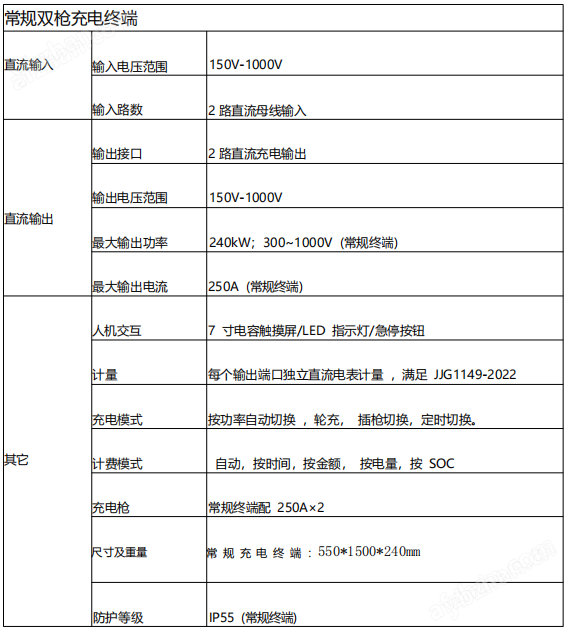 安科瑞600KW分体式充直流恒功率快充桩