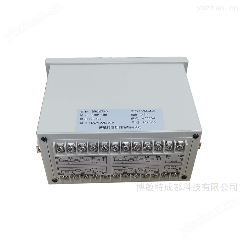 DM1216 抗干扰型智能多通道PT100温度巡检仪