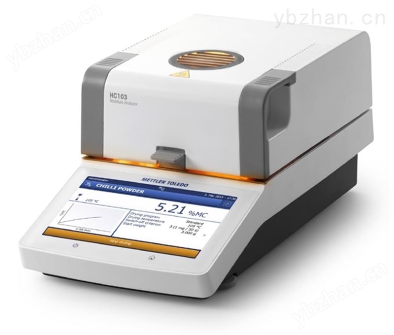 托利多卤素快速水分测定仪HC103-水质卤素分析仪
