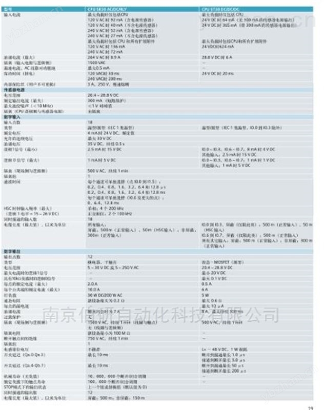 西门子 S7 200 SMART SR30 ST30 CPU模块 西门子*处理器