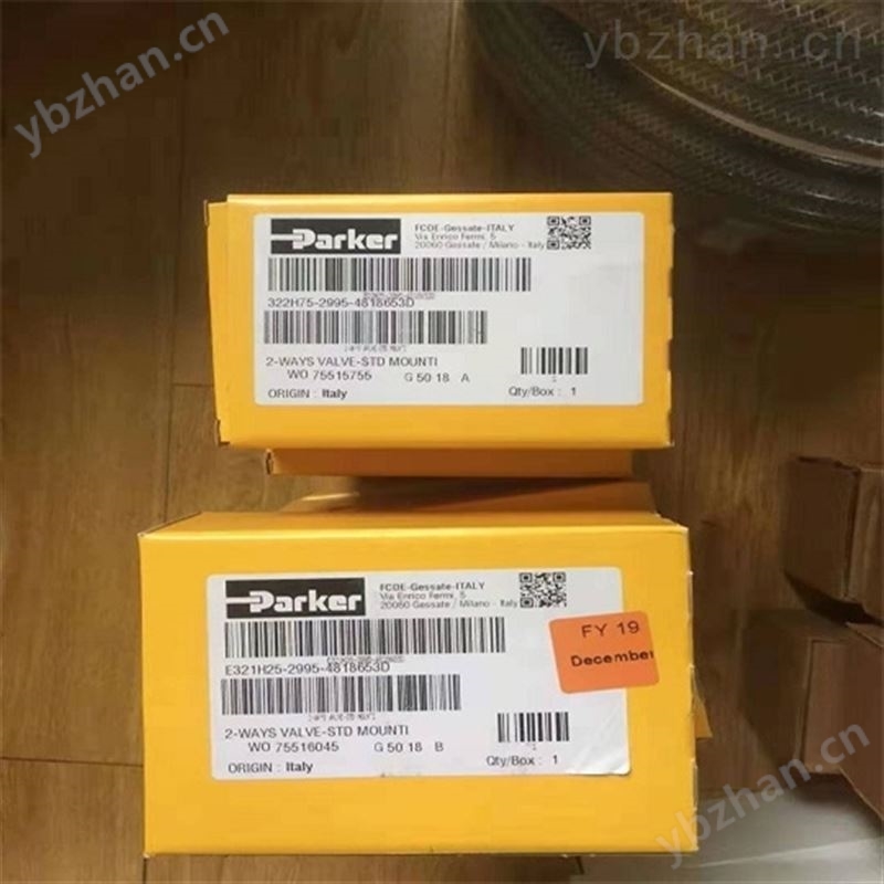 了解PARKER 比例换向阀D31FHE02C1