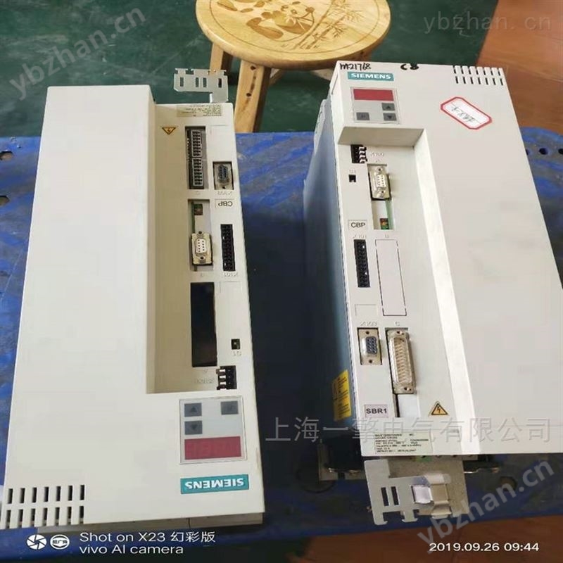 西门子伺服驱动器无显示6SN1123维修好 高压变频器 