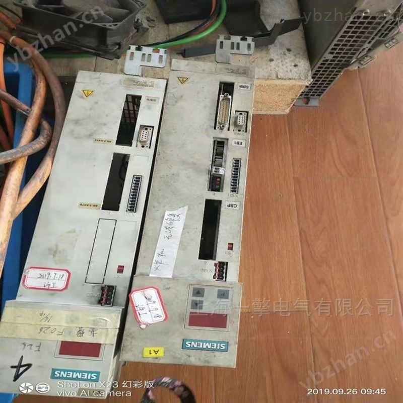 西门子伺服驱动器无显示6SN1123维修好 高压变频器 