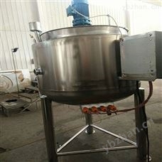 500L不锈钢电加热反应釜加工定做贺睿机械
