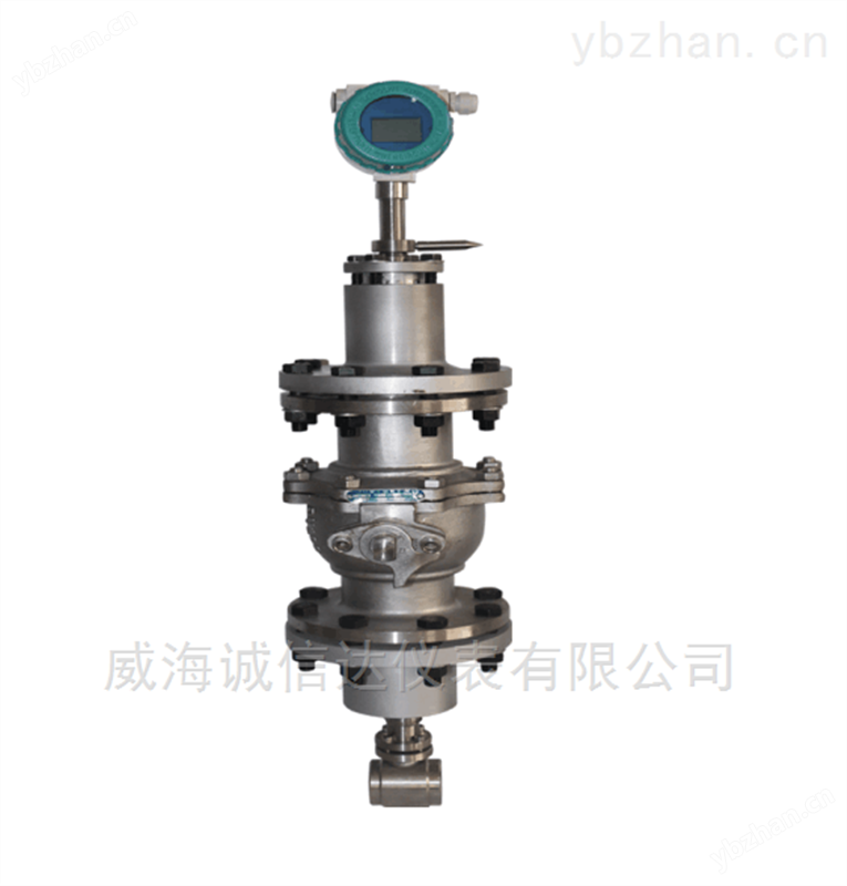 对夹式温压补偿涡街流量计 流量巡测仪
