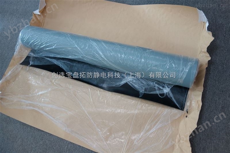 电子产品库房周转架铺垫2mm绿色防静电胶垫皮有用吗-防静电垫