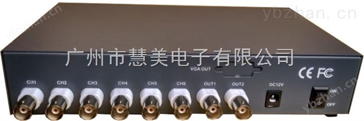 尼科NK-3005CQ工业彩色五画面分割器-图像处理