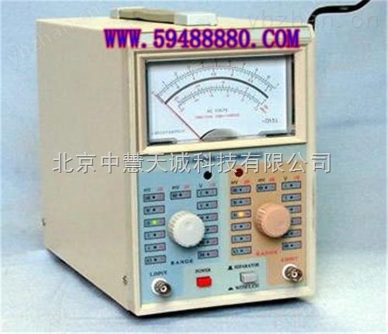 双通道交流毫伏表/数码量程开关  型号：DEUY-2294A